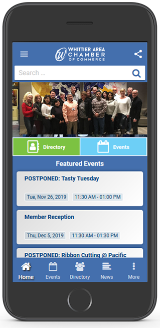 whittier-area-chamber-app-screen